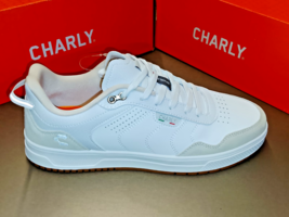 Charly Atrium Low Men&#39;s Size # 9.5 Sneakers Beige-White NEW Style 108671... - $42.72
