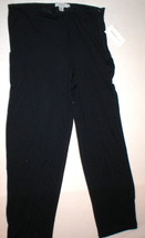 NWT New Womens XL Emanuel Ungaro Comfy Lounge Pants Silk Navy Blue  Designer  - £665.39 GBP
