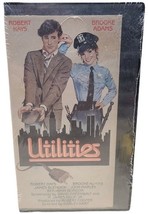 Utilities - Vhs Movie SEALED CLAMSHELL - Robert Hays, Brooke Adams - $1,032.40 MXN