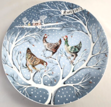 Haviland Limoges 12 days of Christmas Collector Plate 1972 Three French Hens - £18.38 GBP