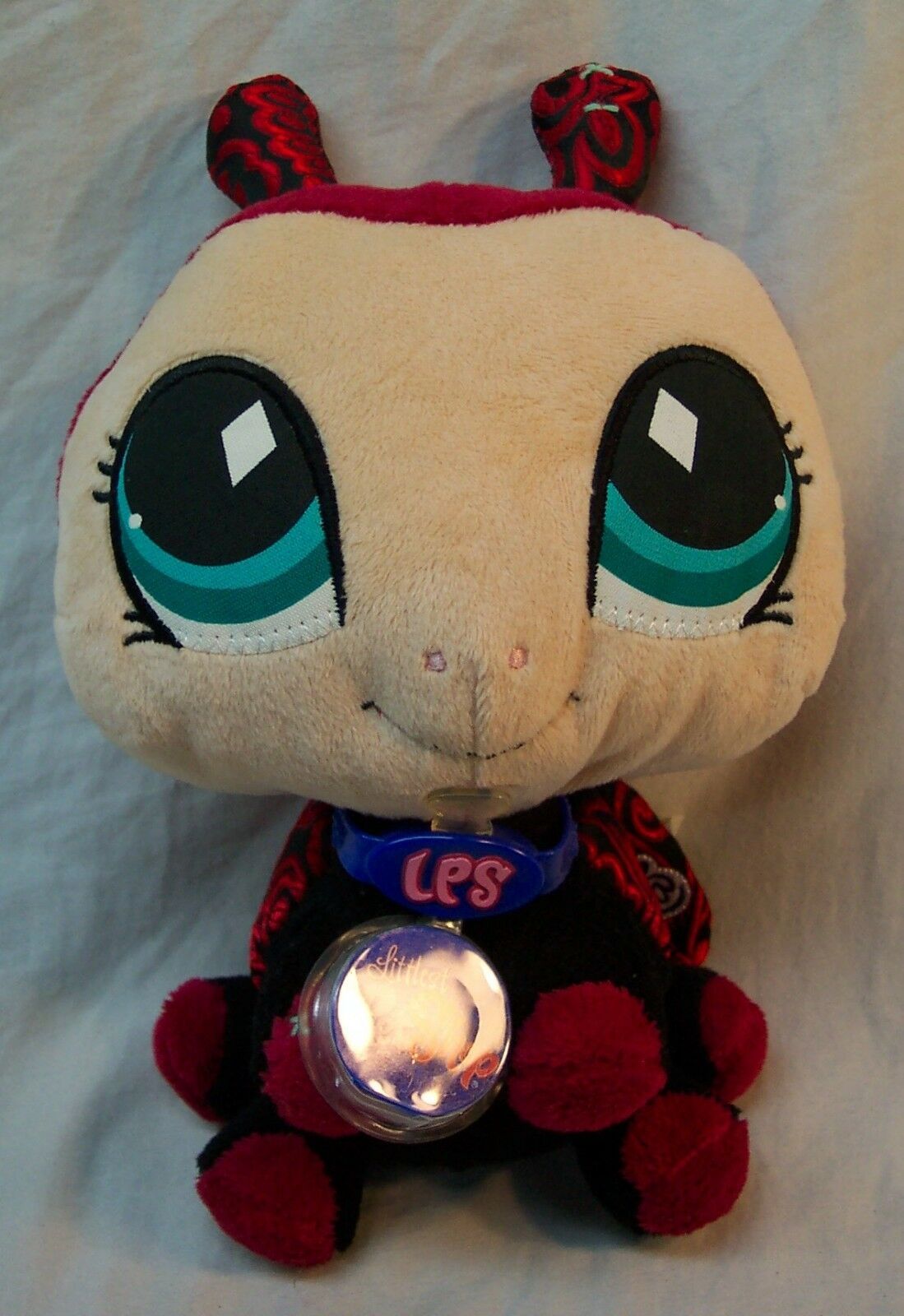 Hasbro Littlest Pet Shop VIPs LADYBUG 9" Plush STUFFED ANIMAL Toy NEW Action Figures