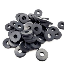 3/8&quot; ID Rubber Flat Washers 1&quot; OD Spacers Gasket 3/16&quot; Thick 4-24 Packs - £10.07 GBP+