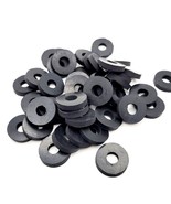 3/8&quot; ID Rubber Flat Washers 1&quot; OD Spacers Gasket 3/16&quot; Thick 4-24 Packs - £9.93 GBP+
