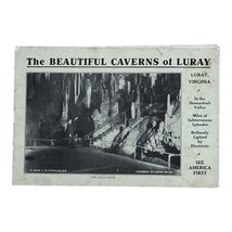 The Beautiful Caverns of Luray Virginia Brochure and short History 1925 ... - £11.26 GBP