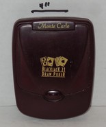 Handheld Electronic Poker and Blackjack Monte Carlo Radica #3212 100% Co... - €8,93 EUR