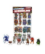 Arcknight Flat Plastic Miniatures: Demon Blood; 62 Unique Infernal-Theme... - £39.29 GBP