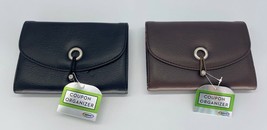 New Coupon Organizer Wallet Receipts/Credit Cards Notepad-Choice Black or Brown - £5.57 GBP