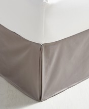 allbrand365 designer Cotton 550 Thread Count Bedskirt Size Full Color Stone/Gray - £55.95 GBP