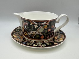 Villeroy &amp; Boch / Gallo Bone China INTARSIA Gravy Boat with Underplate - $1,312.68 MXN