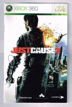 Microsoft XBOX 360 Just Cause 2 Replacement Instruction Manual ONLY - £7.63 GBP