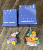 Avon Gift Collection Easter Eggs Eggspression Ornament Sailboat Car Lot ... - £10.21 GBP