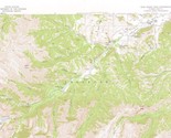 Dead Indian Peak Quadrangle Wyoming 1956 Map Vintage USGS 15 Minute Topo... - £13.49 GBP