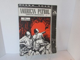 AMERICAN PATROL BY F.W. MEACHAM WWII SOLDIERS NPS ARTWORK SHEET MUSIC 1943 - $73.13 MXN