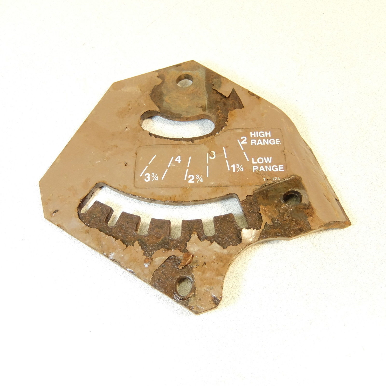 Used Grasshopper 726094 Knotch Lever Mount Plate fits 725-G2 w 9861 Deck - $8.00