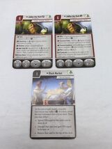 (3) Star Wars Imperial Assault Jabba The Hutt Villain Pack Cards - $13.78 CAD