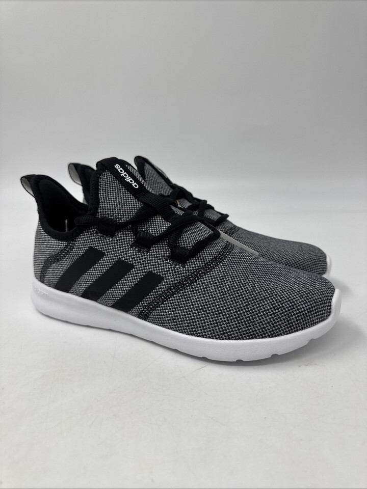 adidas Cloudfoam Pure 2.0 Core Black /Silver Dawn HO4755 Women’s Sz 8 - $59.95