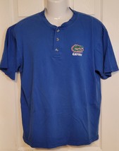 Florida Gators 3 Button Henley SS Shirt Large - $17.75