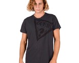 Guess Men&#39;s Eco Logo Graphic T-Shirt in Jet Black-Size Small - £21.24 GBP