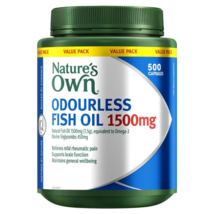 Nature&#39;s Own Odourless Fish Oil 1500mg - £95.29 GBP