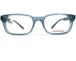 Converse K301 Blau Brille Rahmen Brown Lila Quadratisch Voll Felge 50-18... - $30.48