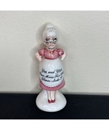 Vintage 1960&#39;s Replacement Old Pregnant Lady Pepper Shaker Enesco Japan ... - $17.42 CAD