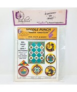 Vintage PRETTY PUNCH Embroidery Kit - Native American Aztec Southwestern... - $24.95