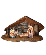Wooden Christmas Nativity Scene set with Stable and figurines - $193.88 CAD