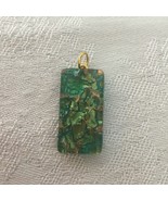 Green  Murano Glass  Pendant - $30.00