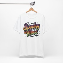 Spooky Vibes T-Shirt | Unisex Halloween Tee, Fun Casual Wear, Ghostly - $24.98+
