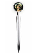 Tina Turner Letter Opener Metal Silver Tone Executive with case - £11.50 GBP