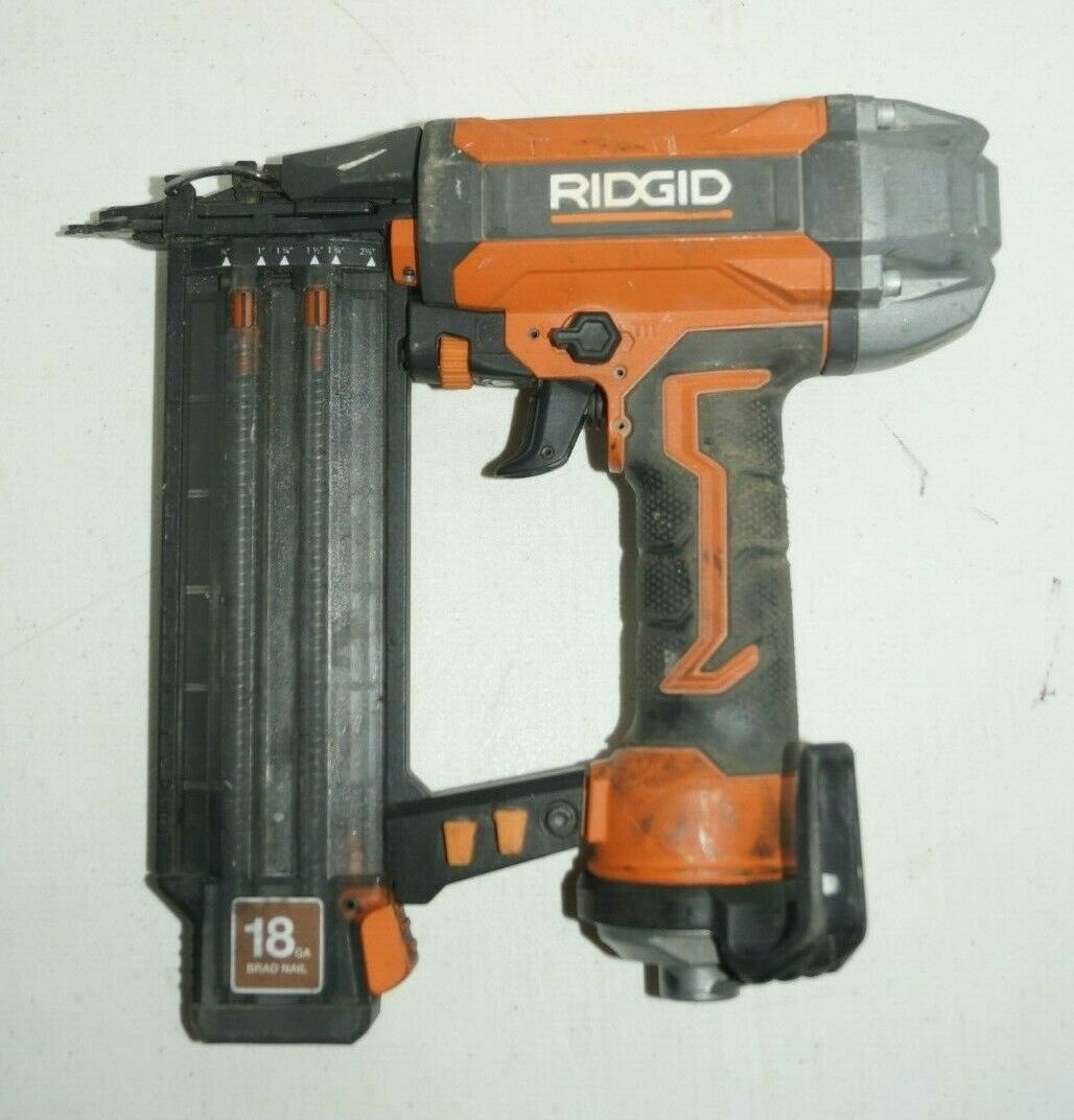 FOR PARTS NOT WORKING Ridgid R213BNF3 Brad Nailer 18-Gauge - £26.31 GBP