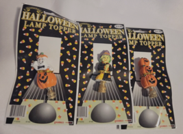 Lot of 3 Halloween Lamp Ghost Witch Jack O Lantern Hermitage Pottery - £13.18 GBP