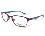 Flexon Kinder Brille Rahmen VIRGO 664 Blau Violett Rechteckig 47-18-130 - £37.05 GBP