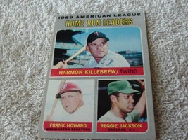 1970 Topps 1969 A.L. Home Run Leaders # 66 Nm / Mint Or Better !! - £67.35 GBP