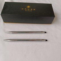 2Pc Cross Classic Century 3502 Ball Point Pen &amp; Mechanical Pencil Set - £90.34 GBP