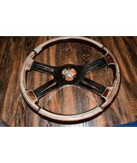 vintage wooden boat Steering Wheel by SCI - slight cracks iin wood-AS IS... - $2,488.87 MXN