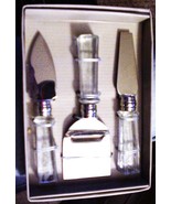 Recycled Glass Cake Pie Server Set NIB - £27.63 GBP