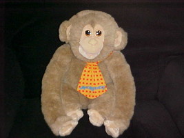 13&quot; Talking Monkgomery Monkey Puppet Plush Toy Works By Hasbro 1986 - £116.80 GBP