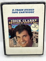 Dick Clark – 20 Years Of Rock N&#39; Roll 1973 8-Track Compilation Buddah Records - £9.94 GBP