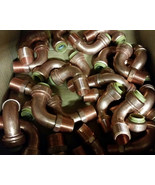6 Copper Unigrip Sharkbite PEX push to fit 1/2&quot; elbow x 1/2&quot;  male adapter - $317.67 MXN