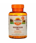 Magnesium Supplement, Non-GMO, Gluten-Free, Dairy-Free, Vegetarian, 500m... - £17.16 GBP