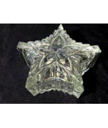 Crystal Clear Romanian 24% Lead Crystal Star Shaped 4&quot; Trinket Box With Lid - €11,13 EUR