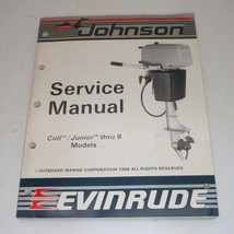 Evinrude Johnson Outboard Service Repair Manual Colt/Junior - 8 HP - 1986 - £20.91 GBP