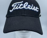 Titleist ProV1 FJ Golf Black A-Flex Stretch Fit Baseball Hat Cap Size L/XL - $11.97