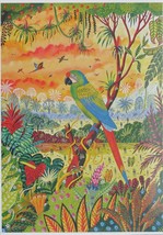 Piatnik Green Macaw 1000 pc Jigsaw Puzzle Parrots Parrot Alain Thomas Art - £14.18 GBP