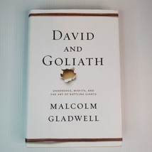 David &amp; Goliath by Malcolm Gladwell, SIGNED, Hardcover Book  - £6.07 GBP