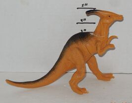 Vintage Greenbrier Parasaurolophus Dinosaur Figure Animal Figurine Prete... - $9.85