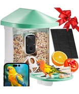 Smart Bird Feeder with Camera 2K HD AI Identify Bird Species Auto Capture - $140.70 CAD