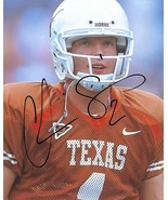 Chris Simms Texas Longhorns signed autographed 8x10 photo COA proof. - £46.70 GBP