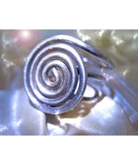 HAUNTED RING SPIRAL TOUCH FOR POWER HIGHEST LIGHT COLLECTION MAGICK - $699.77